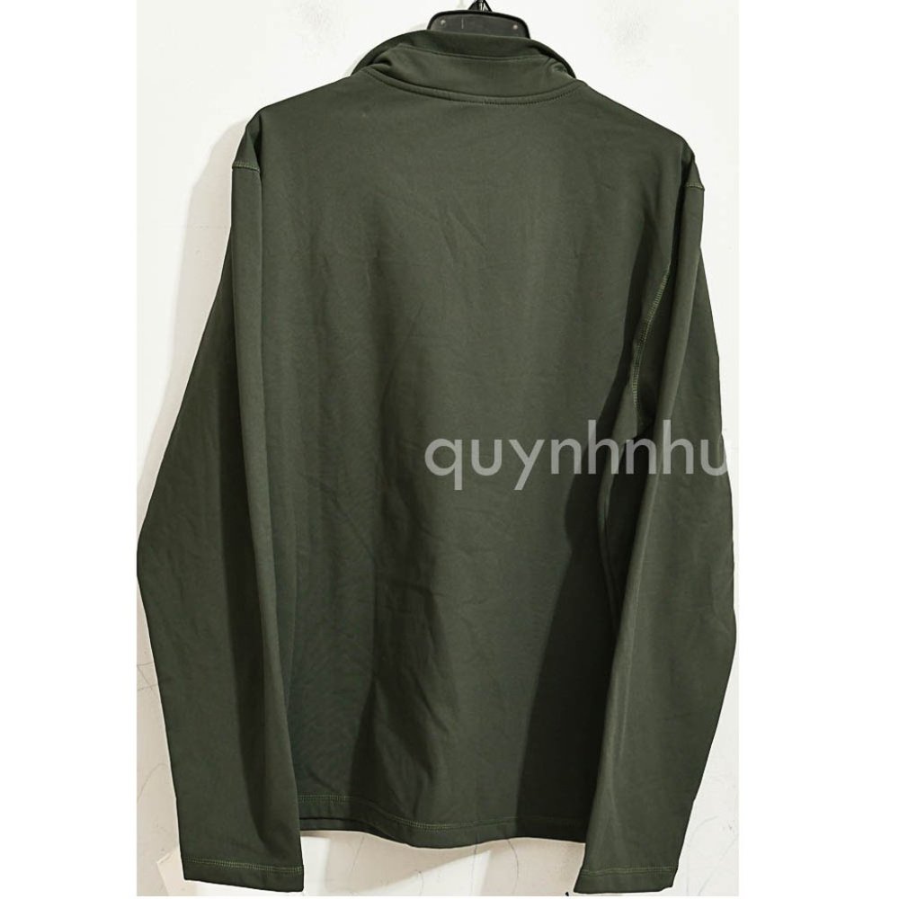 NWT 32 Degrees Heat Men's 1/4 zip Pullover IN ARMY GREEN - Picture 6 of 7